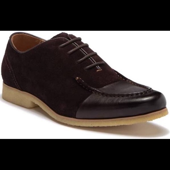 NWB Vintage Foundry Brown Balsalt Suede Oxford - Picture 7 of 10